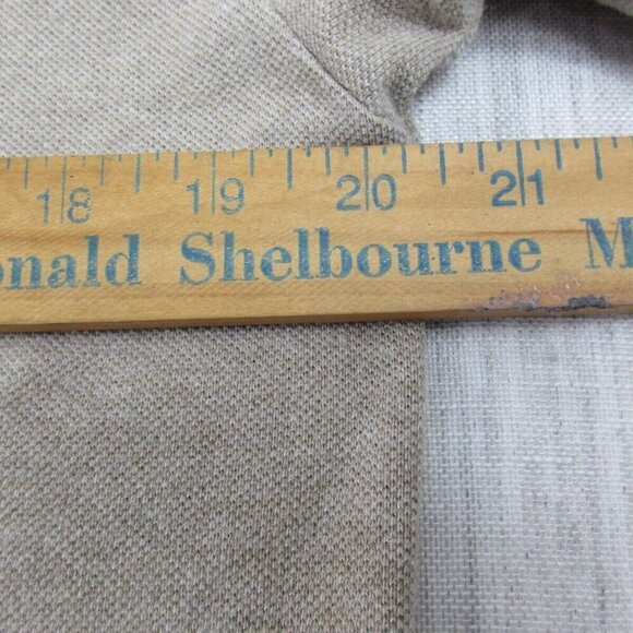 Polo Ralph Lauren Polo Shirt Mens M Olive Green Golf Performance High Low Slit‎ - Picture 8 of 9